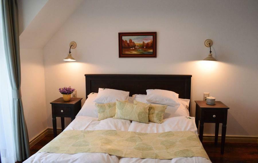 Somhegyi Oereg Harsfak Major Vendeghaz Bed and Breakfast Bakonybél Exteriör bild